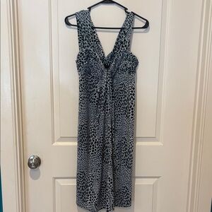 EUC/no flaws! BCBGMaxAzria Shades of Blue Midi Dress, S